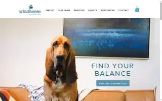Windhorse Counseling, LLC website