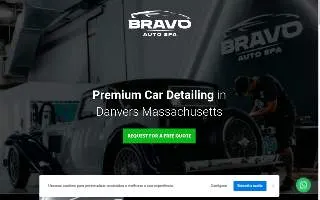Bravo Auto Spa website