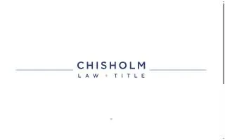 Chisholm Law LLC of Danvers website