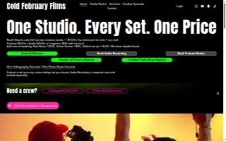 Cold February Films of Danvers website