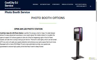 CoolCity Wedding DJ & Photo Booth Service