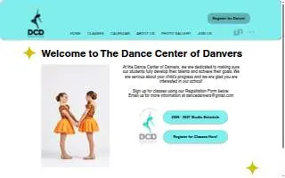 Dance Center of Danvers website