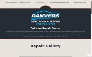 Danvers Auto Body website