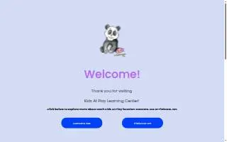 Kids at Play Learning Center website