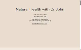 Natural Health with Dr John Vasko