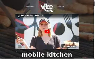 Vibe Food Truck website