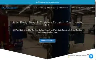 APC Autobody website