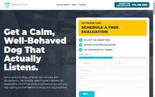 Eric Letendre's Dog Training School website