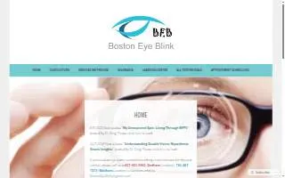 Boston Eye Blink (Waltham Costco Eye Care) website