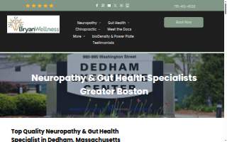 Bryan Wellness Center & Coach Family Chiropractic - Chiropractor in Dedham MA website