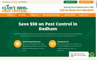 Clancy Brothers Pest Control of Dedham