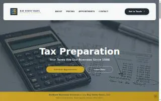 Dedham Business Services website