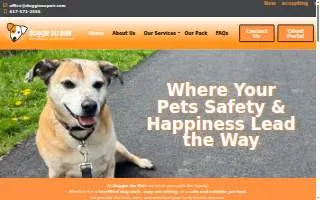 Doggie Au Pair website