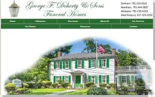 Doherty Funeral Home website