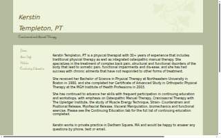 Kerstin Templeton, PT