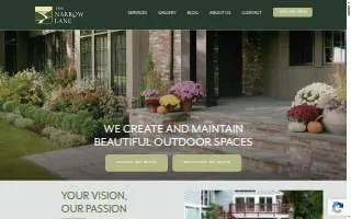 The Narrow Lane of Dedham website