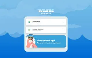 Waves Car Wash of Dedham website