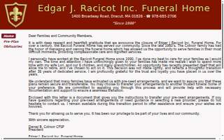 Edgar J. Racicot Inc. Funeral Home