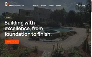 K&B Construction Corp website