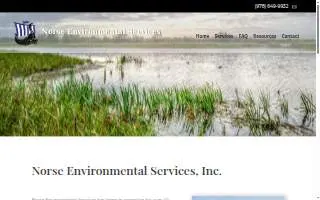 Norse Environmental website