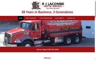 R J Lacombe Septic Services
