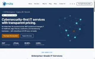 The Rnits Company website