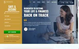 Benner Law website