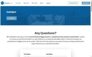 CHM Mortgage Group of Duxbury website