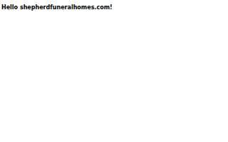 Shepherd Funeral Homes of Duxbury
