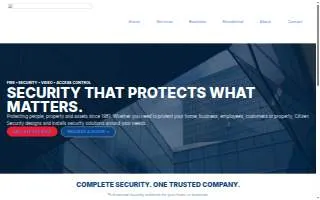 Citizen Security of East Longmeadow website