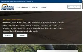 Earth Movers Excavation, Inc. website