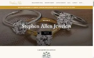 Stephen Allen Jewelers of East Longmeadow website
