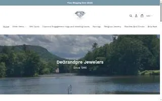 De Grandpre Jewelers Inc. website