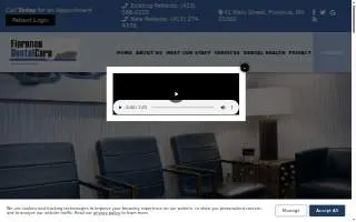 Florence Dental Care website