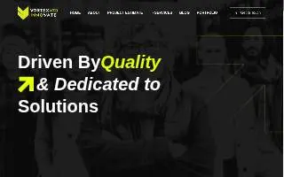 Vortex Web Innovate website