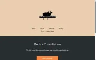 Wooley Construction website