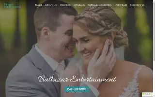 Baltazar Entertainment of Easton website