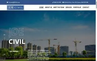 JDE Civil, Inc. website