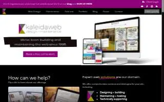 kaleidaweb LLC website