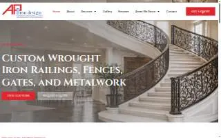 A P Iron Design of Everett website