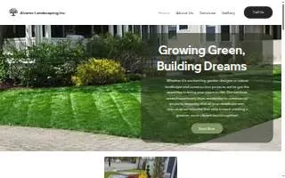 Alvarez Landscaping Inc of Everett website
