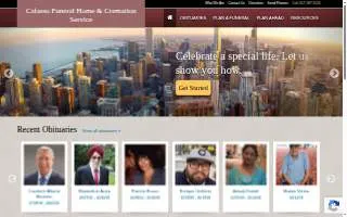 Cafasso Funeral Home website