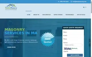 Fama Masonry website