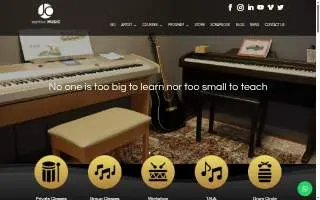 JC Santos music website