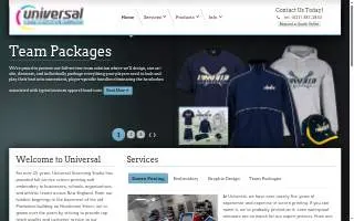 Universal Screening Studio website