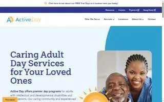 Active Day of Fairhaven website