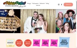 Picture Perfect Booths of Bedford website
