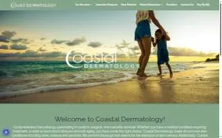 Coastal Dermatology of Fall River website