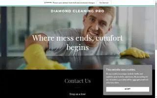 Diamond Cleaning Pro website