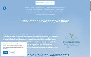 Foundations for Wellness, Inc website